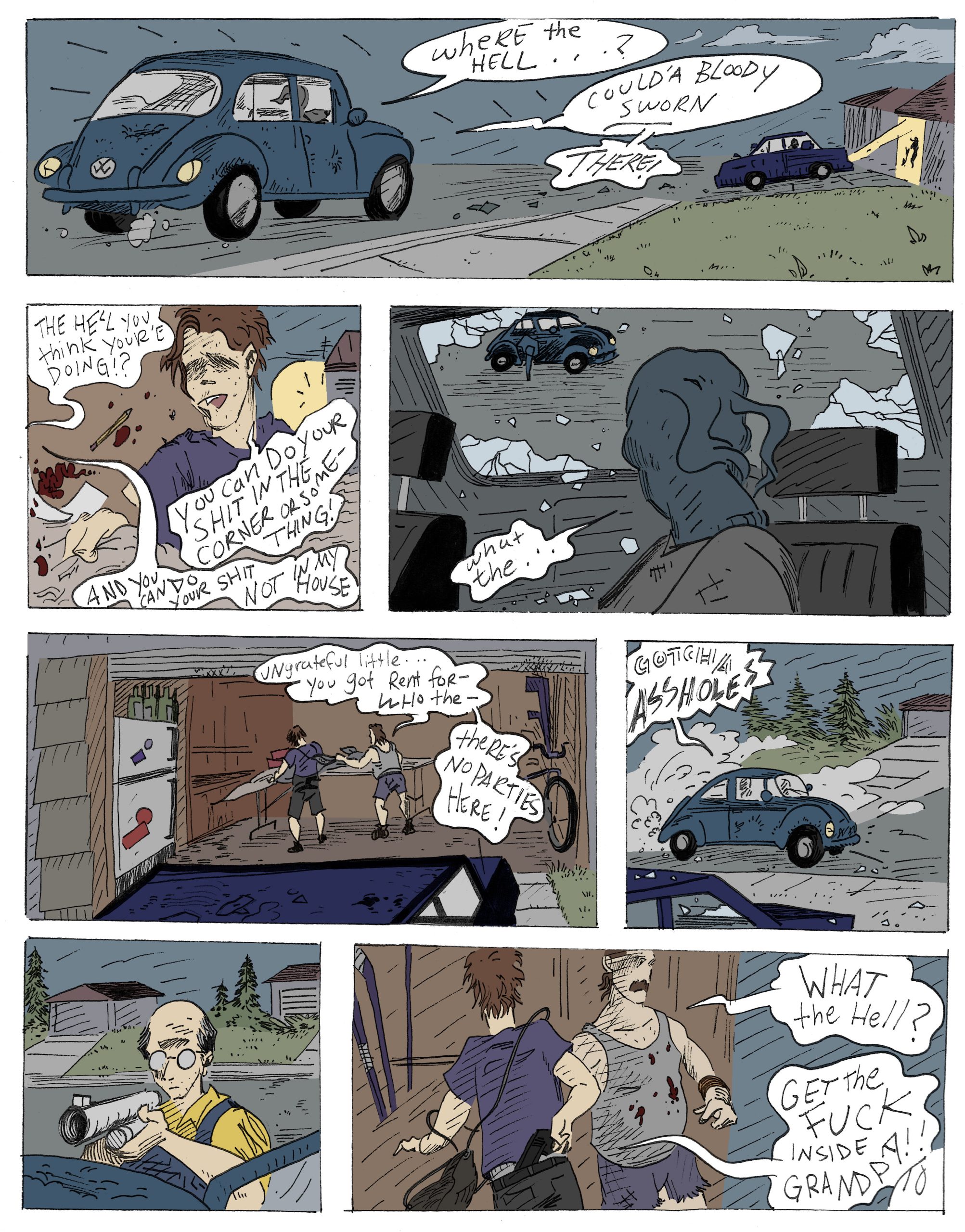 Tales from the Noisy Water | Misfortunate Fortune, by Luke Fleishman: Page 10