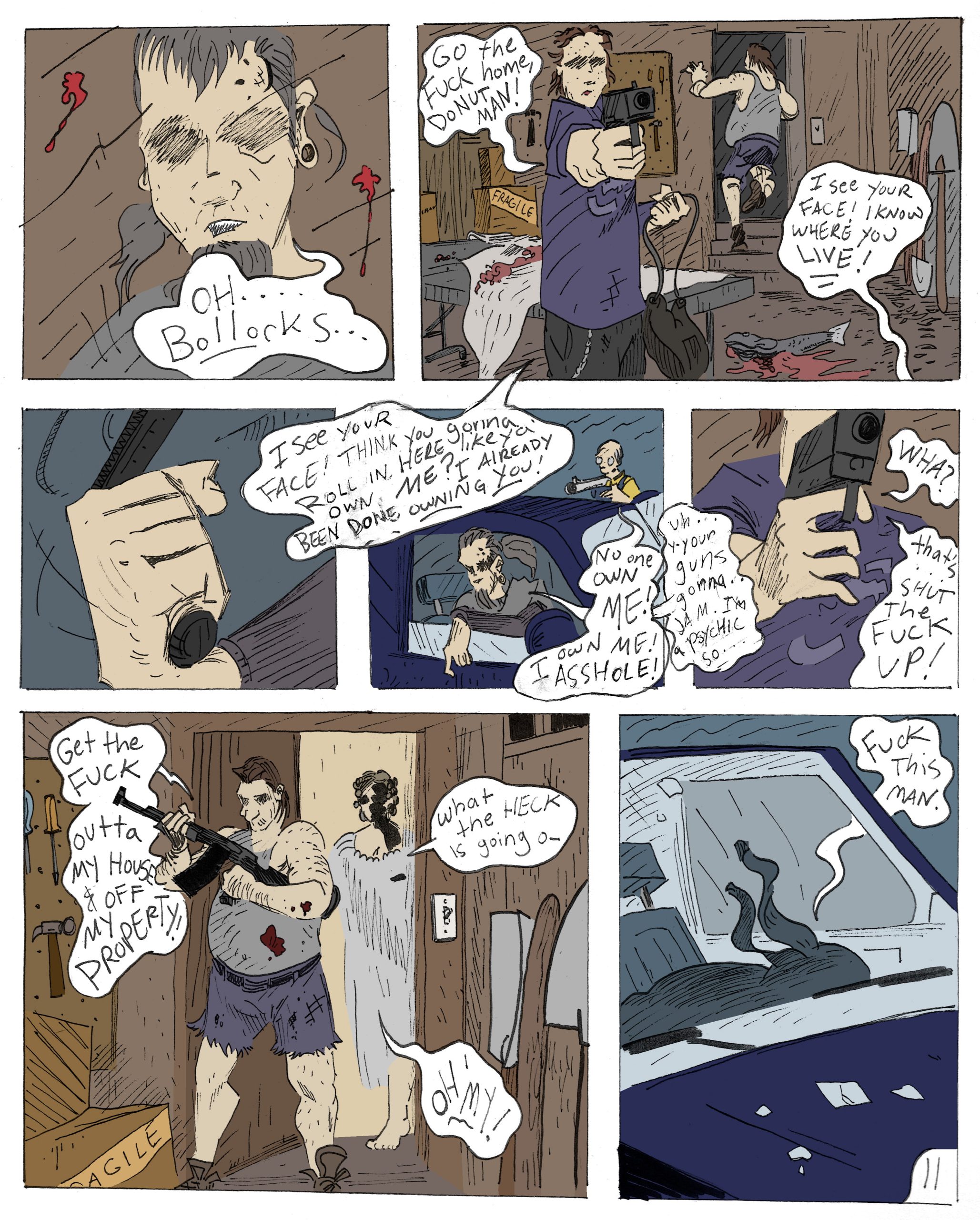 Tales from the Noisy Water | Misfortunate Fortune, by Luke Fleishman: Page 11