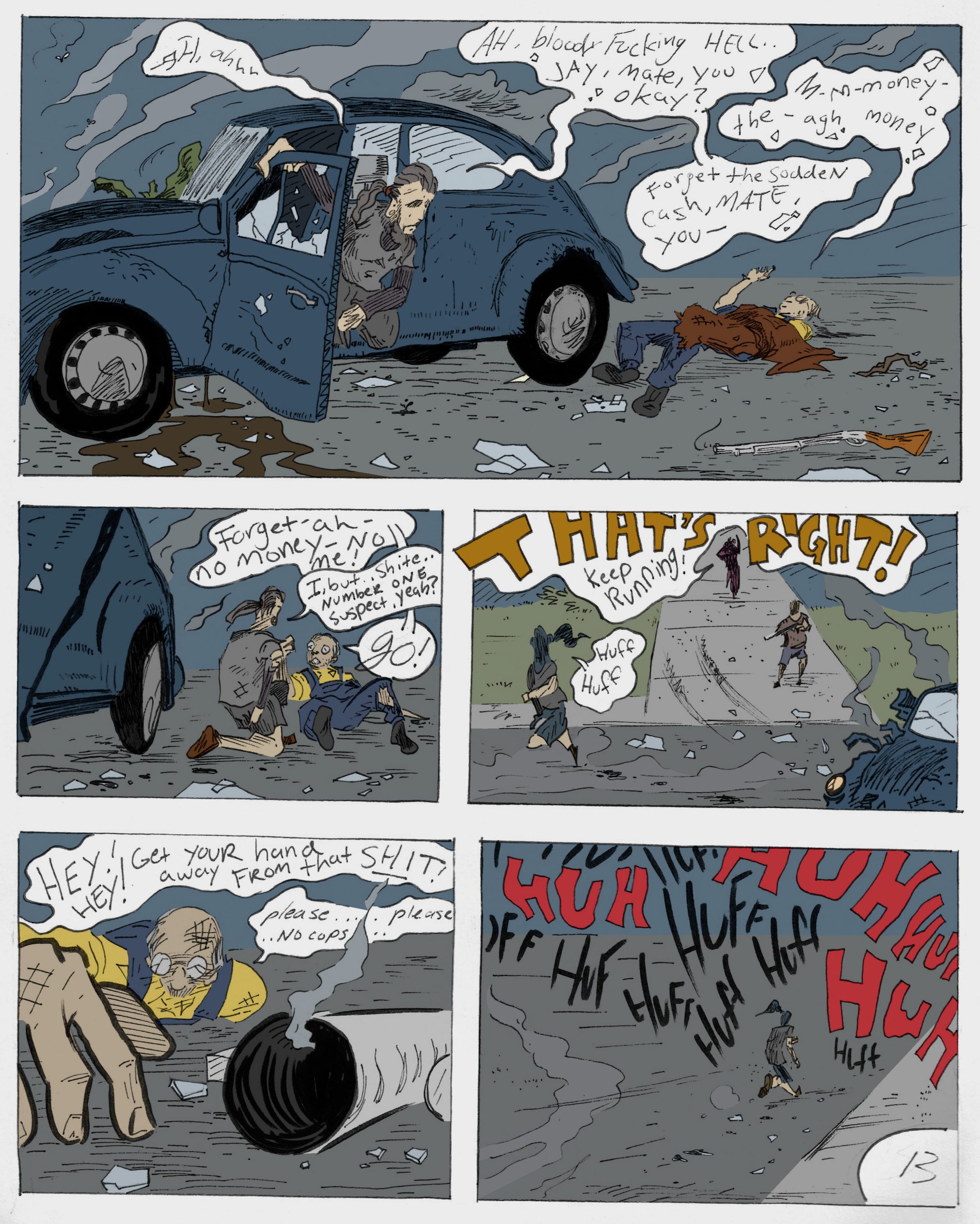 Tales from the Noisy Water | Misfortunate Fortune, by Luke Fleishman: Page 13