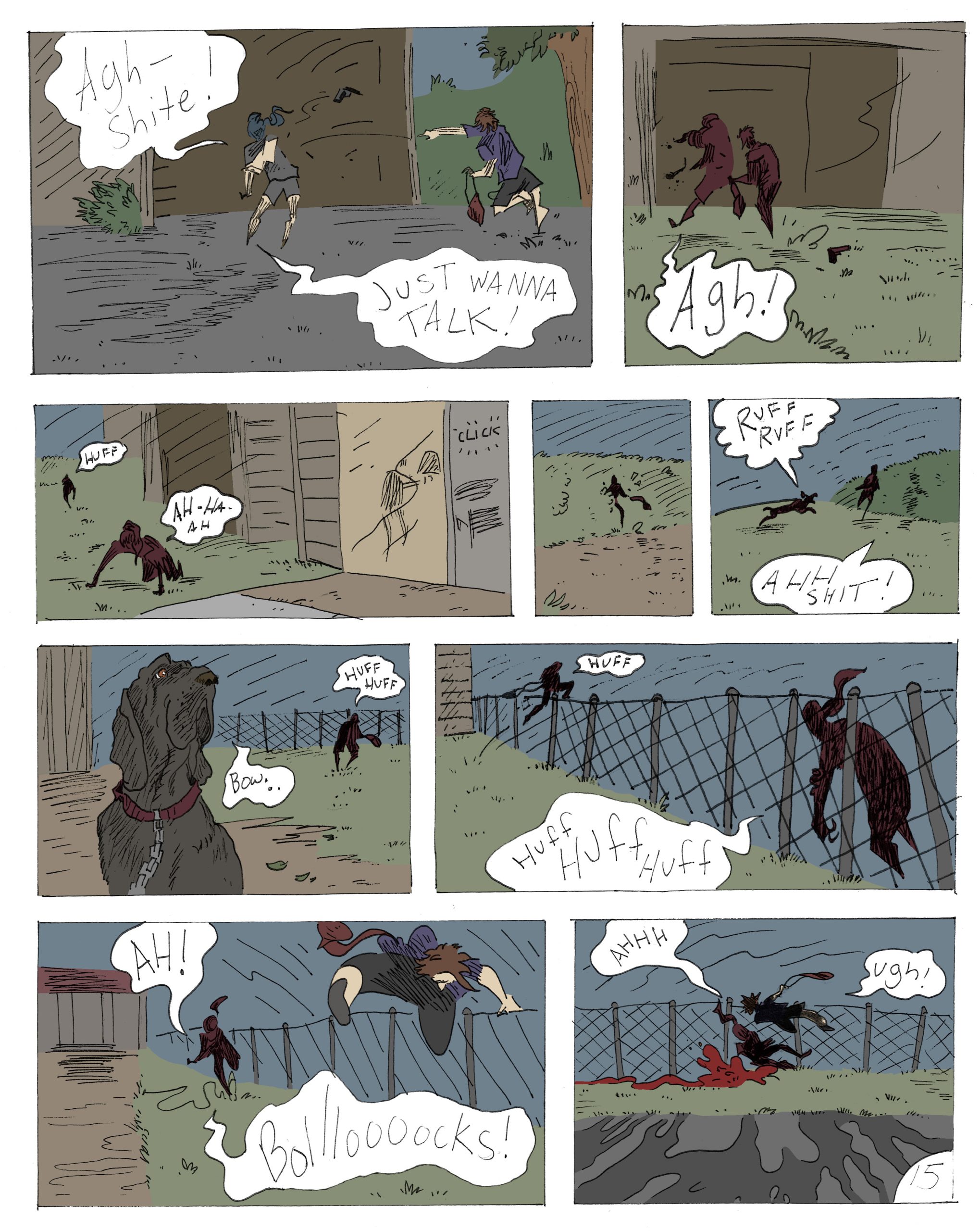 Tales from the Noisy Water | Misfortunate Fortune, by Luke Fleishman: Page 15
