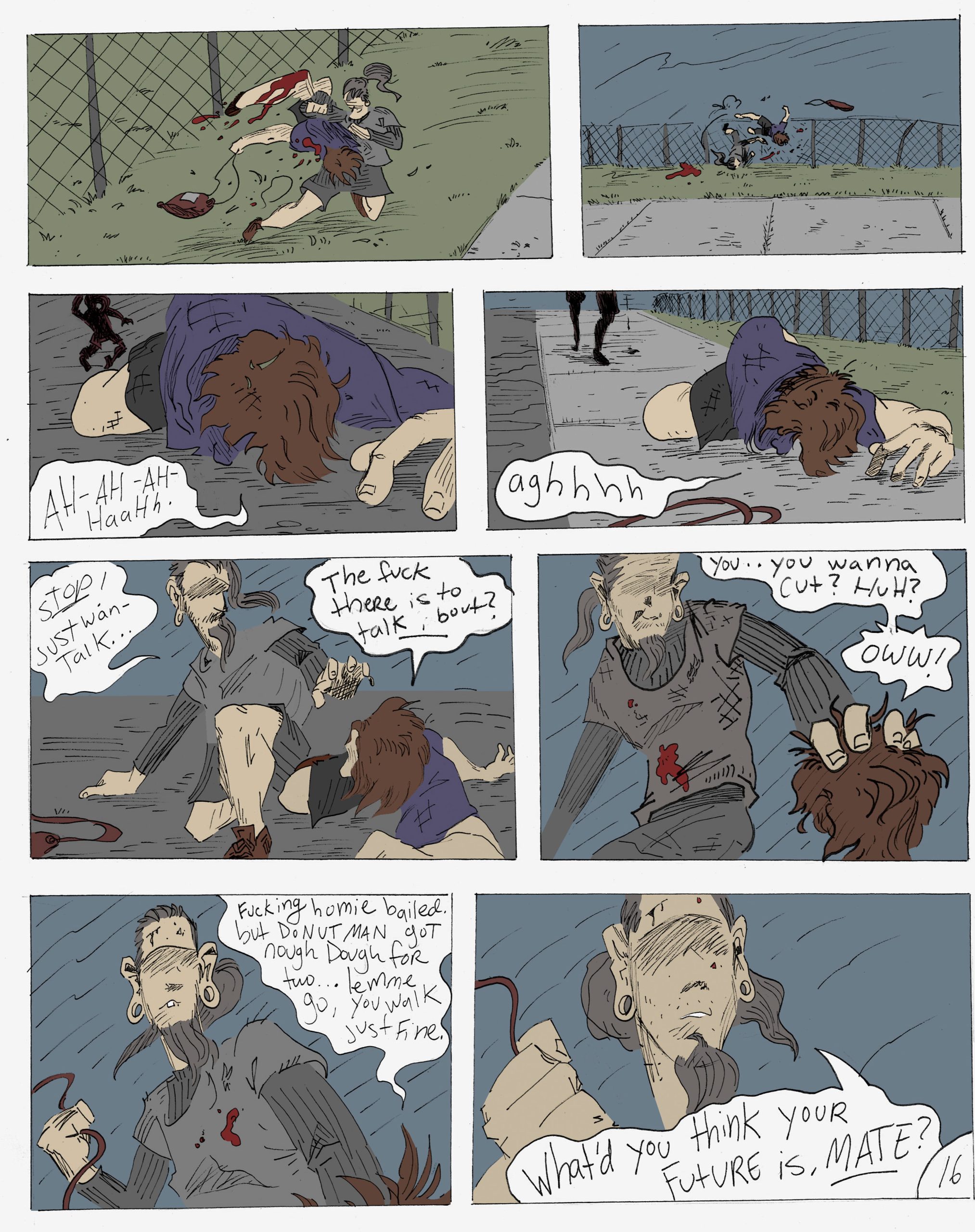 Tales from the Noisy Water | Misfortunate Fortune, by Luke Fleishman: Page 16
