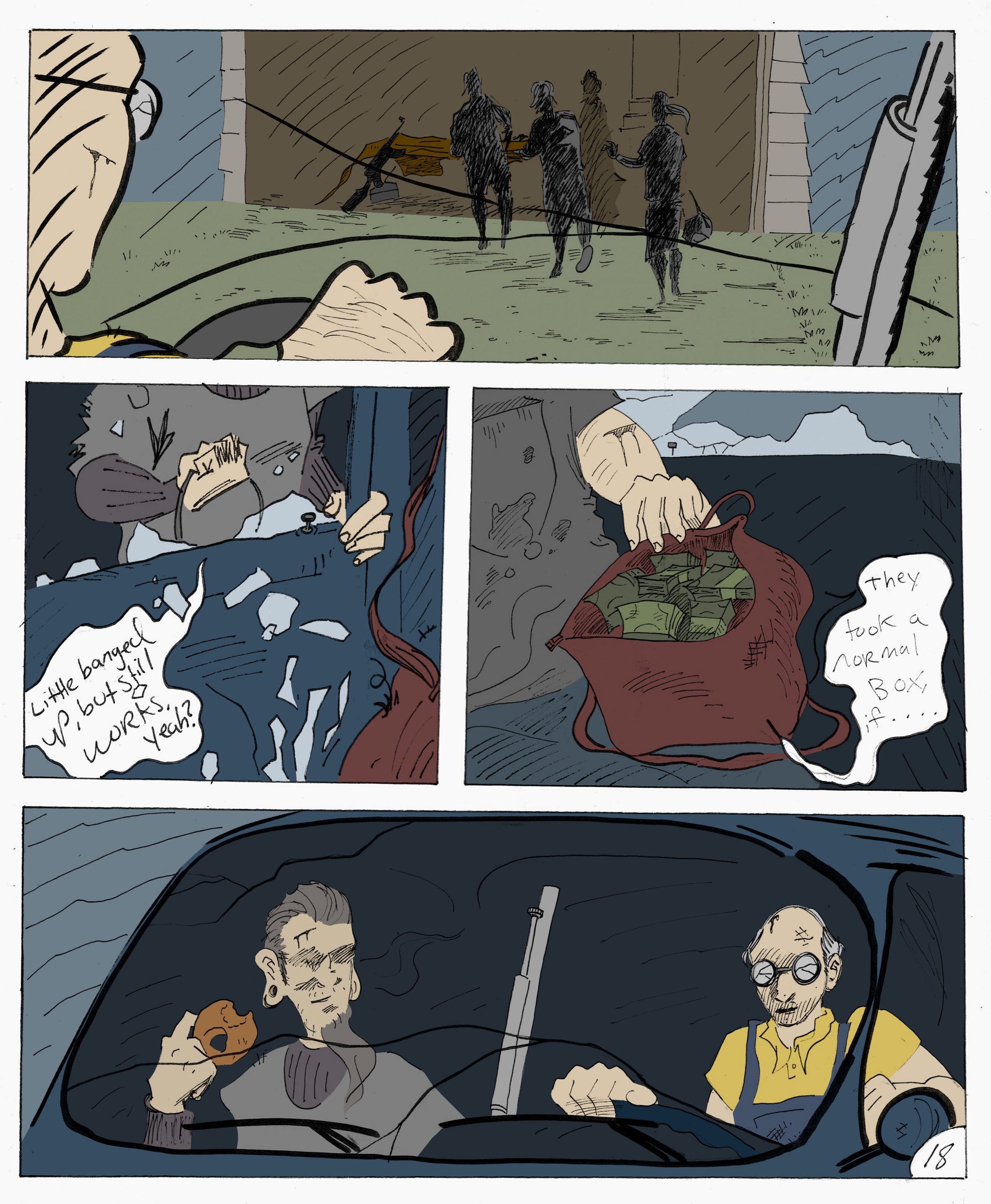 Tales from the Noisy Water | Misfortunate Fortune, by Luke Fleishman: Page 18