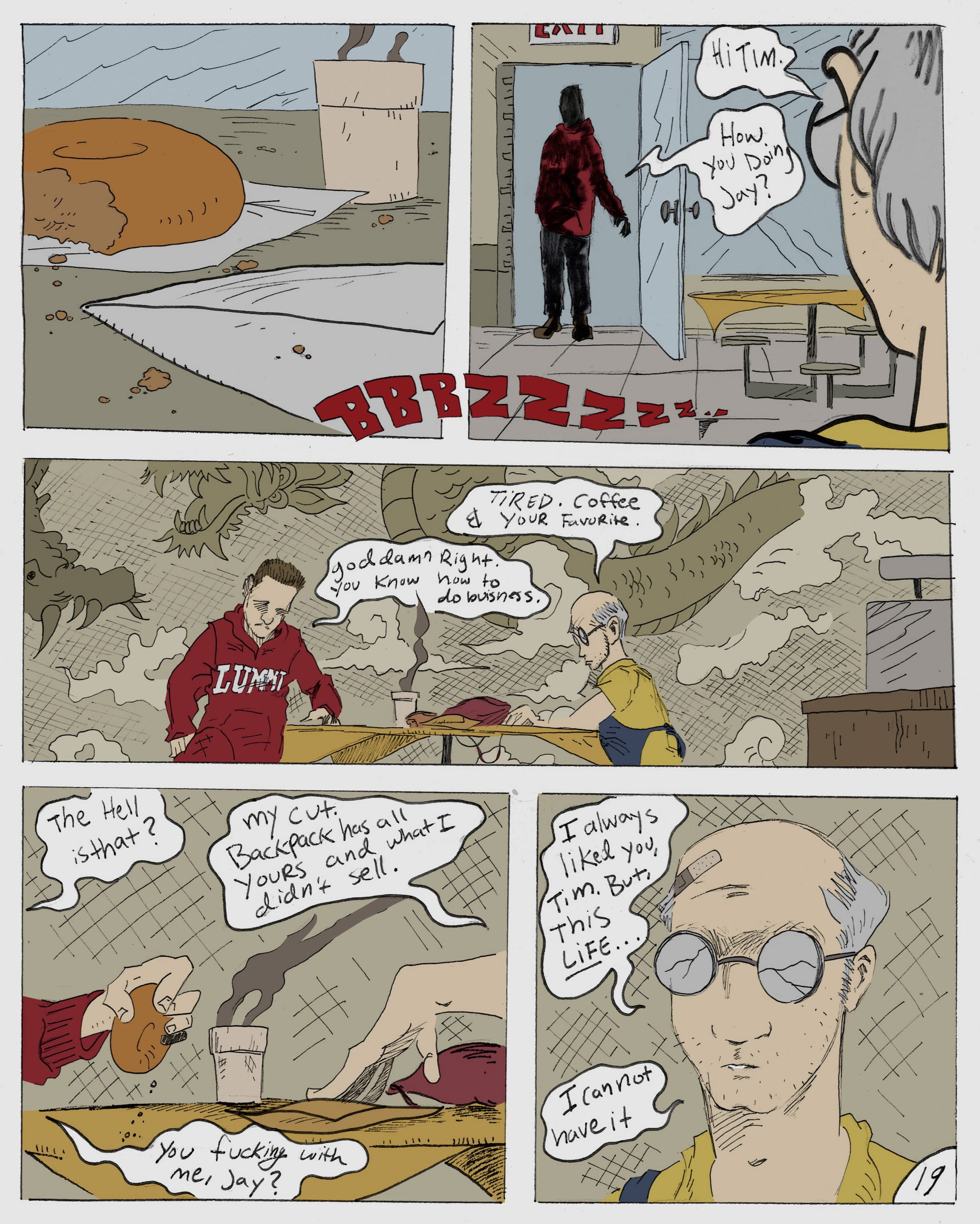 Tales from the Noisy Water | Misfortunate Fortune, by Luke Fleishman: Page 19