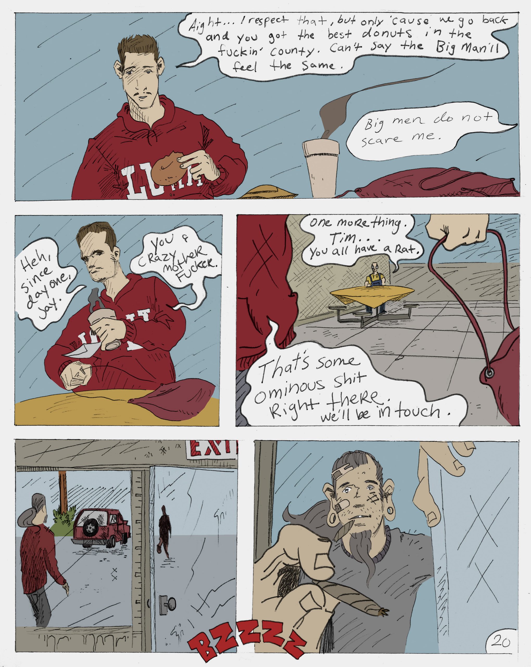 Tales from the Noisy Water | Misfortunate Fortune, by Luke Fleishman: Page 20