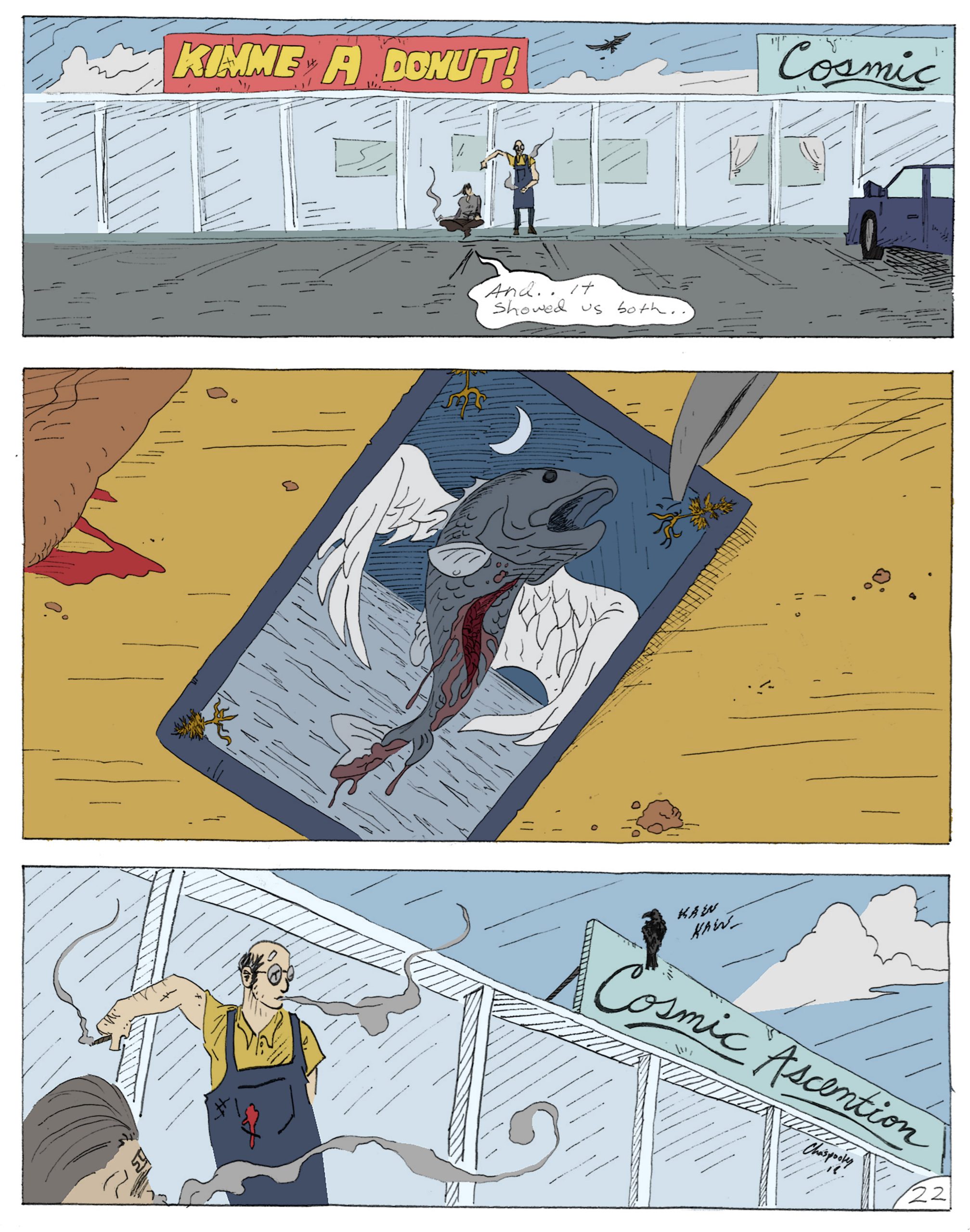 Tales from the Noisy Water | Misfortunate Fortune, by Luke Fleishman: Page 22
