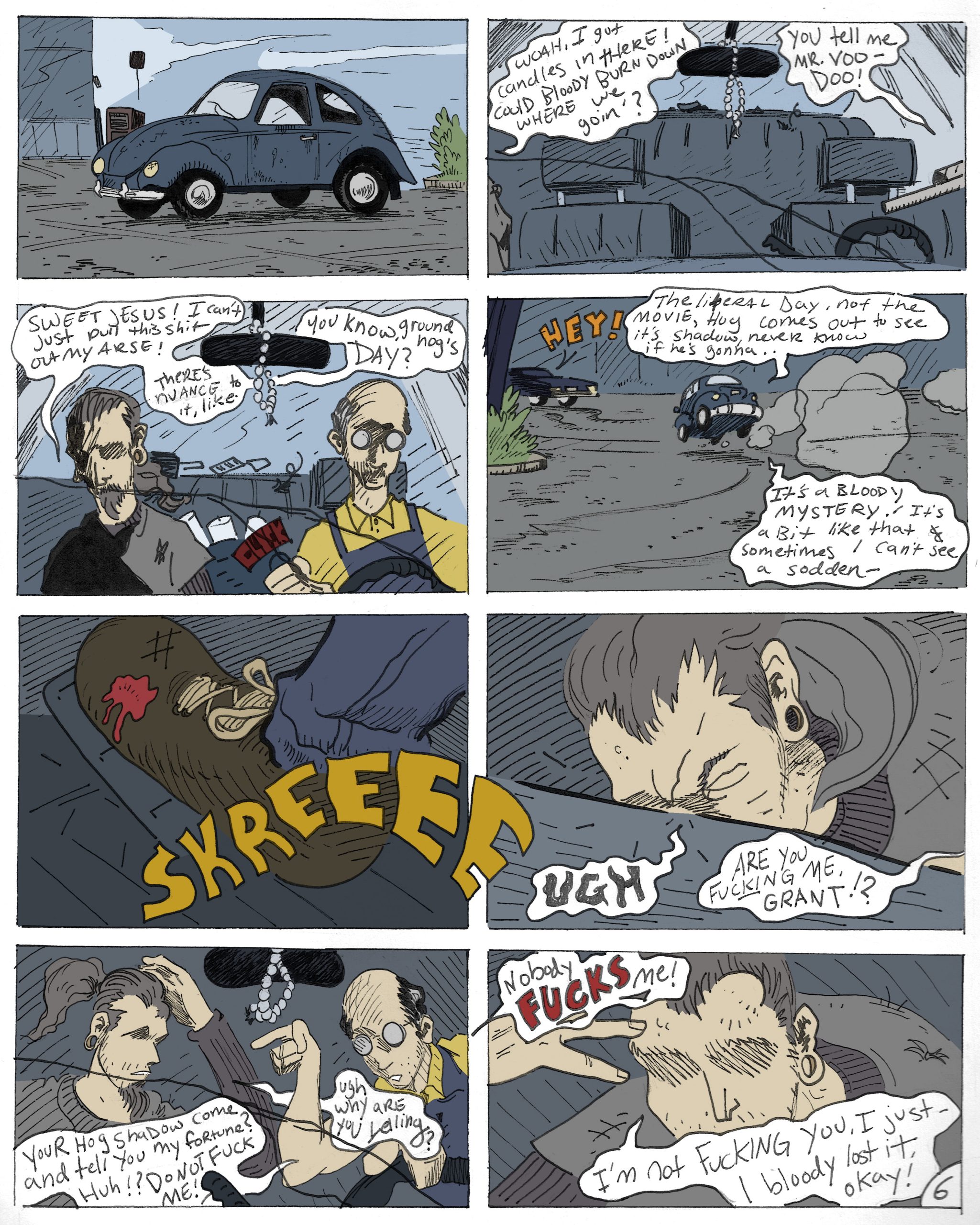 Tales from the Noisy Water | Misfortunate Fortune, by Luke Fleishman: Page 6