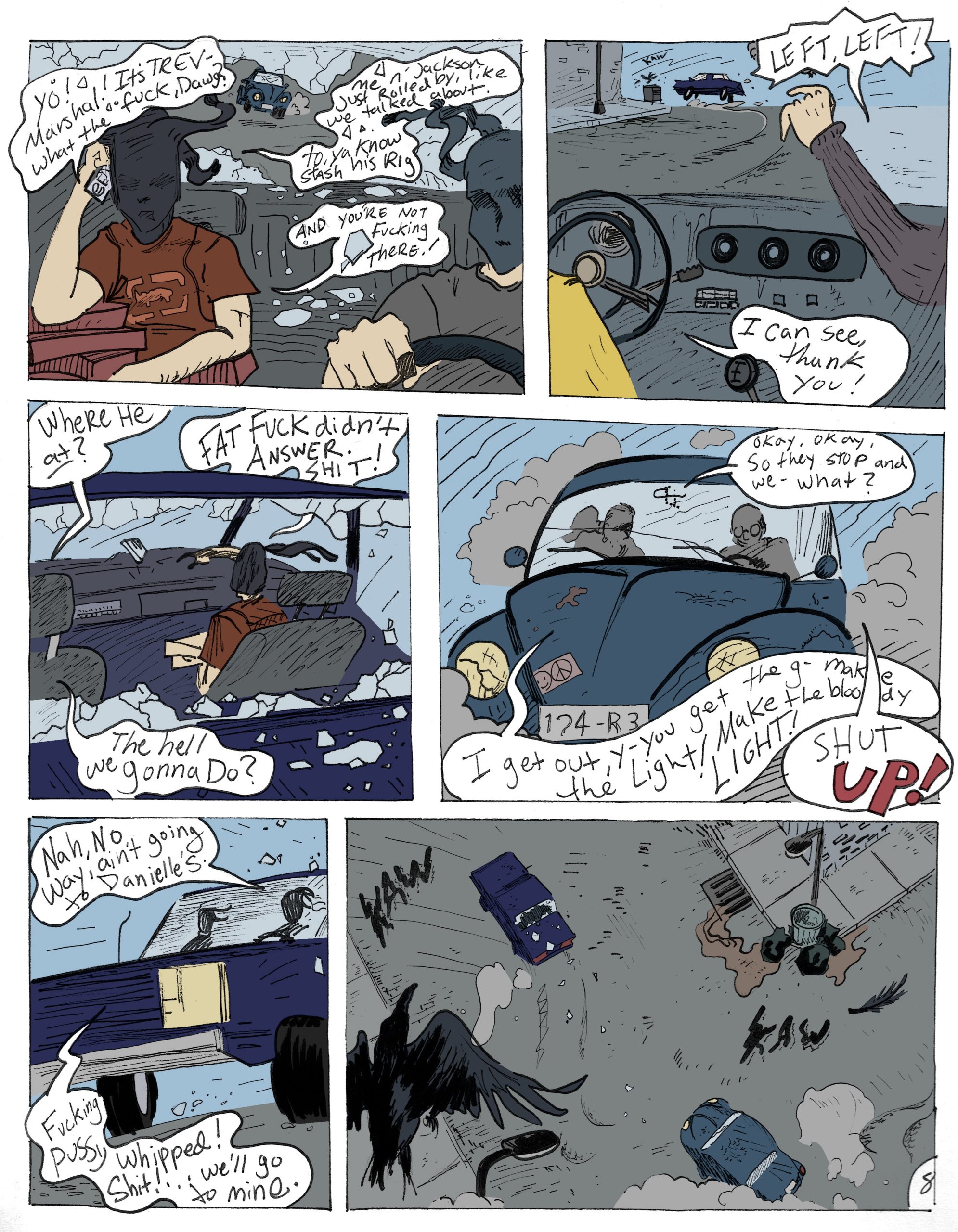 Tales from the Noisy Water | Misfortunate Fortune, by Luke Fleishman: Page 8