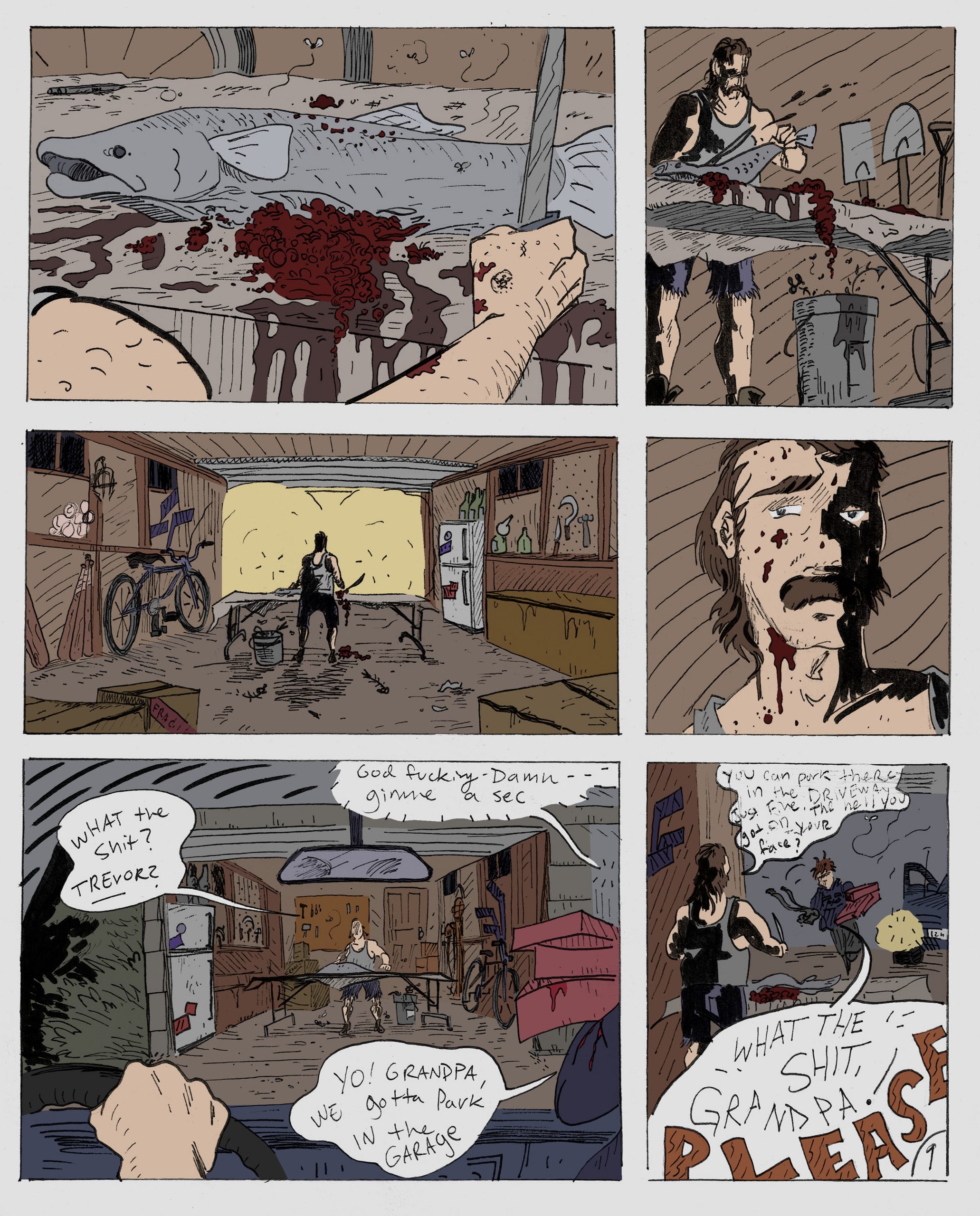 Tales from the Noisy Water | Misfortunate Fortune, by Luke Fleishman: Page 9
