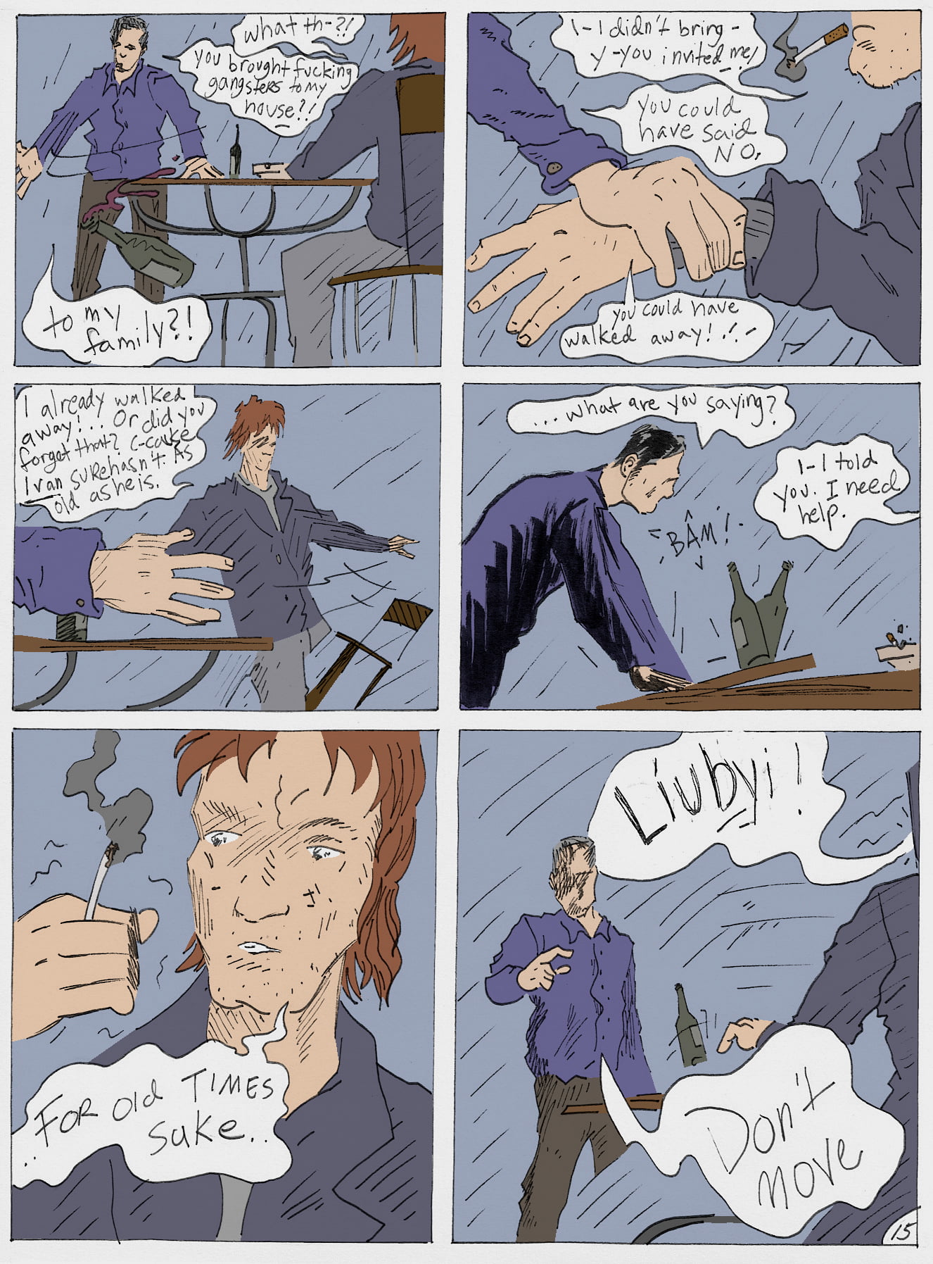 Tales from the Noisy Water | Old Times, by Luke Fleishman: Page 15