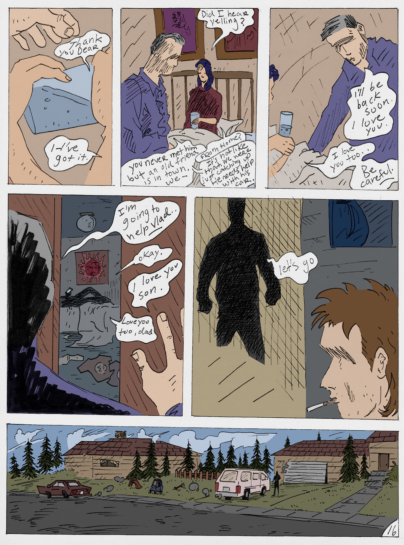 Tales from the Noisy Water | Old Times, by Luke Fleishman: Page 16