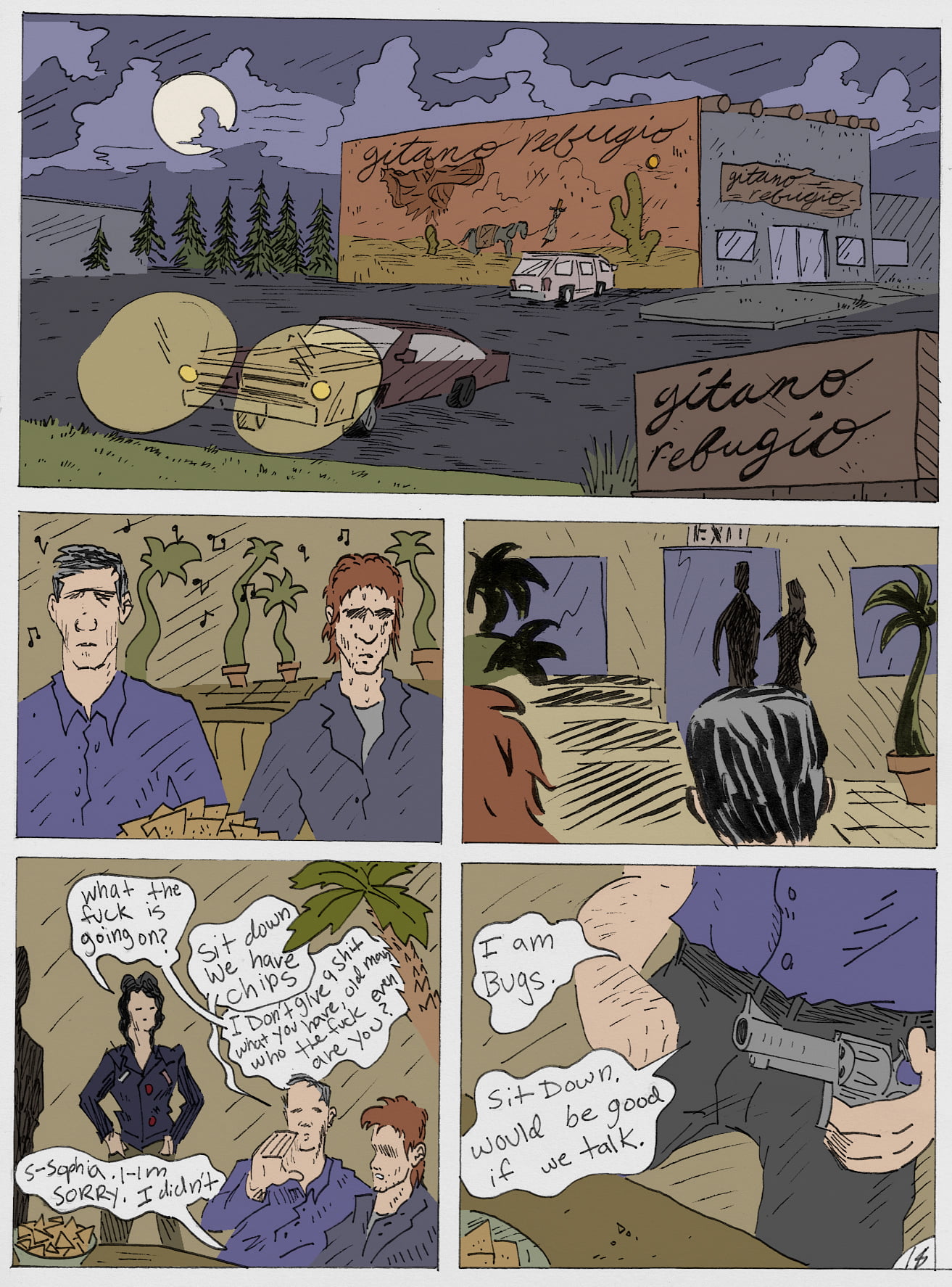 Tales from the Noisy Water | Old Times, by Luke Fleishman: Page 18