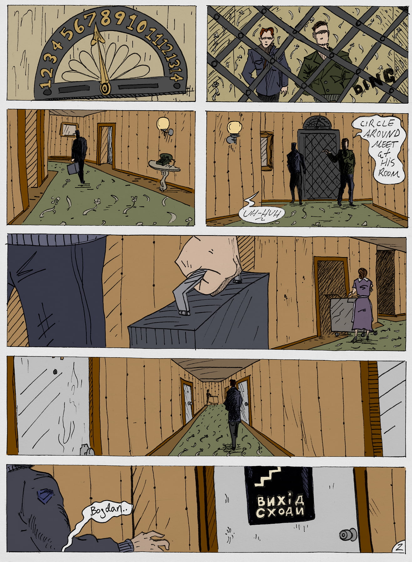 Tales from the Noisy Water | Old Times, by Luke Fleishman: Page 2
