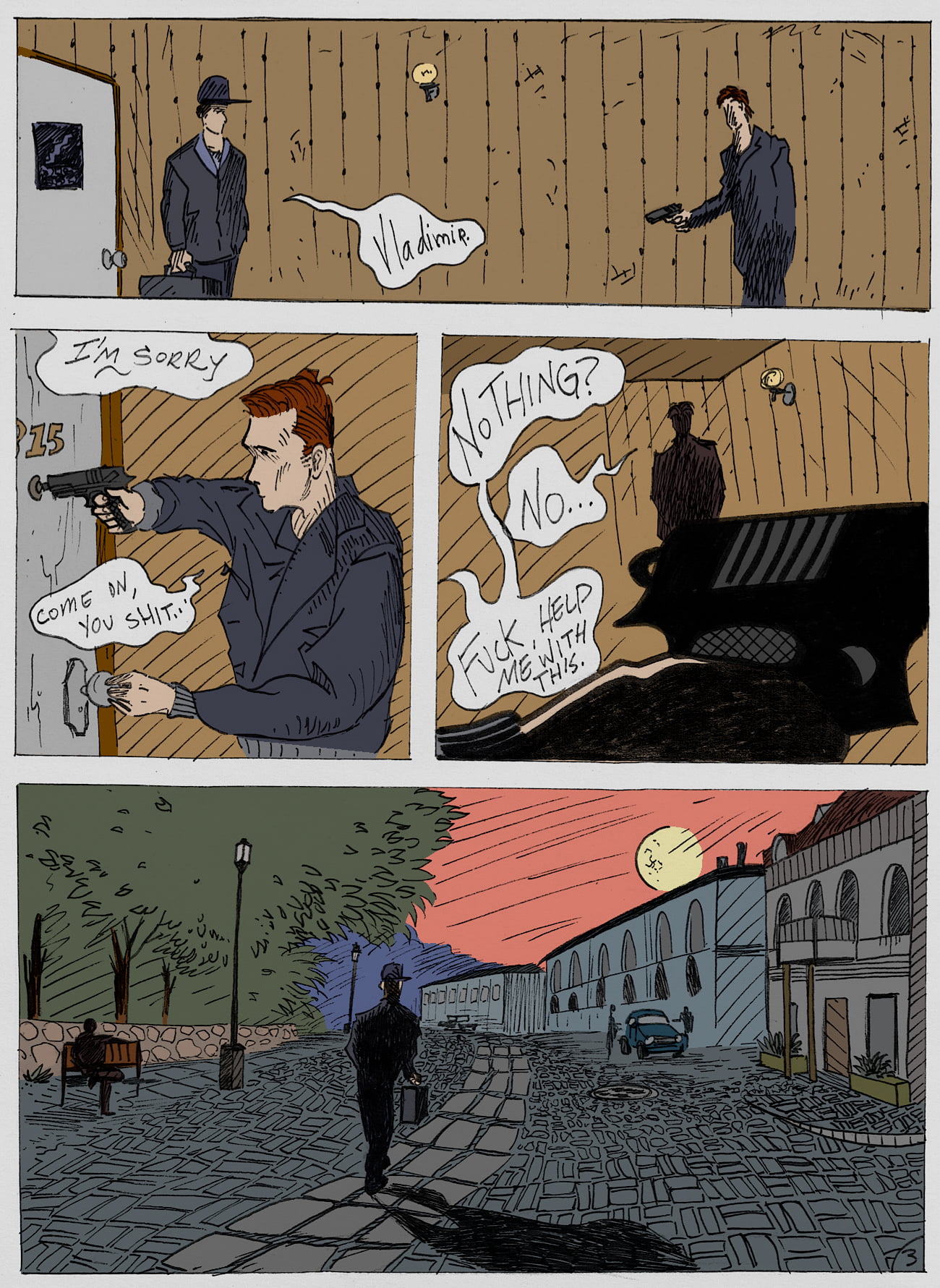 Tales from the Noisy Water | Old Times, by Luke Fleishman: Page 3
