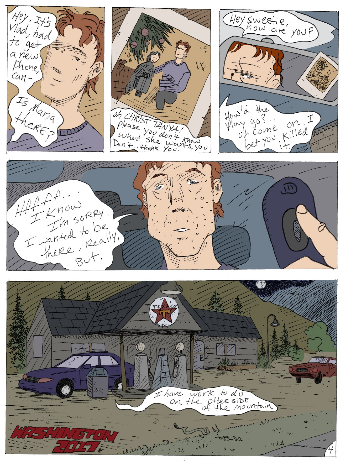 Tales from the Noisy Water | Old Times, by Luke Fleishman: Page 4