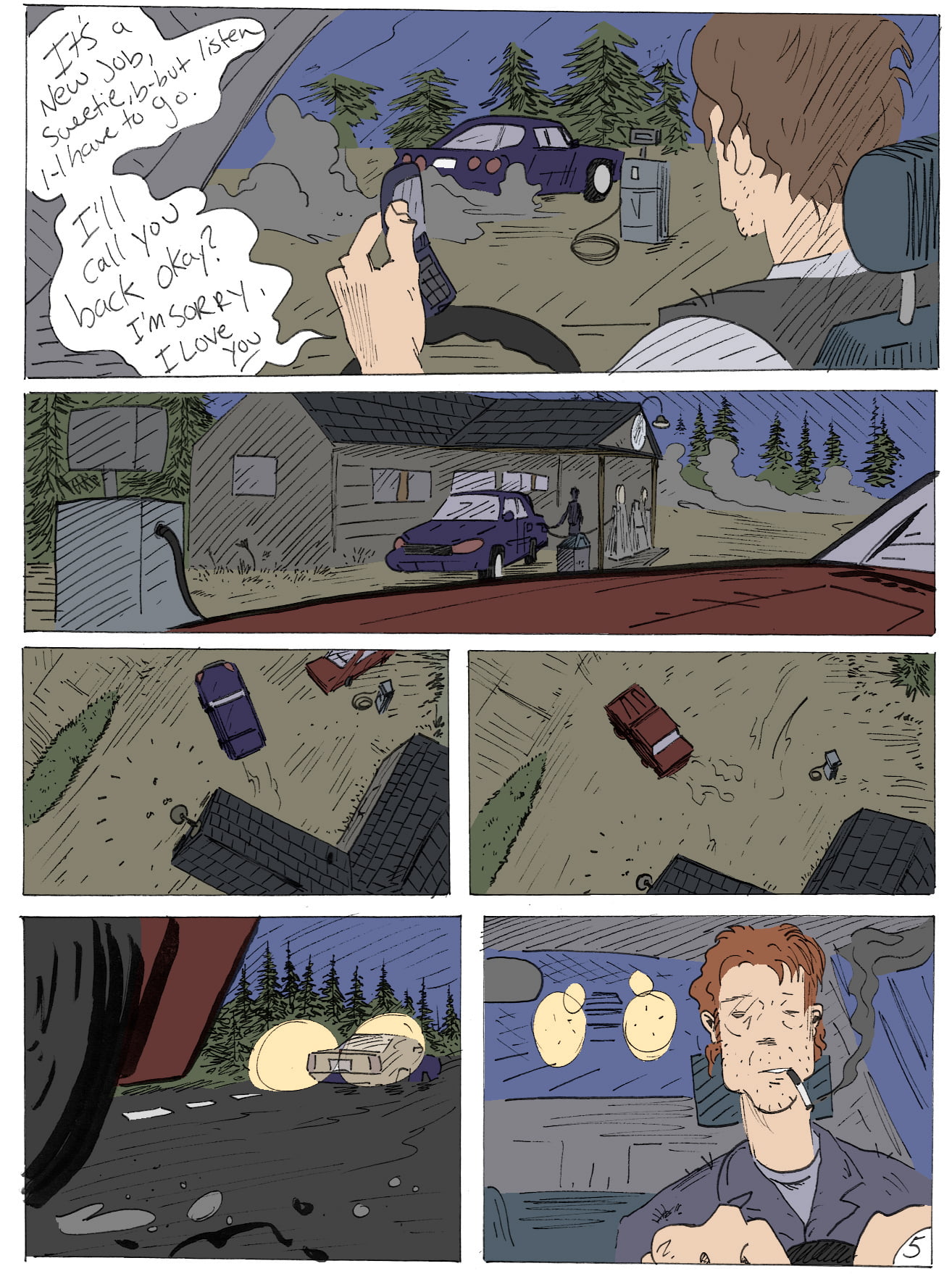 Tales from the Noisy Water | Old Times, by Luke Fleishman: Page 5