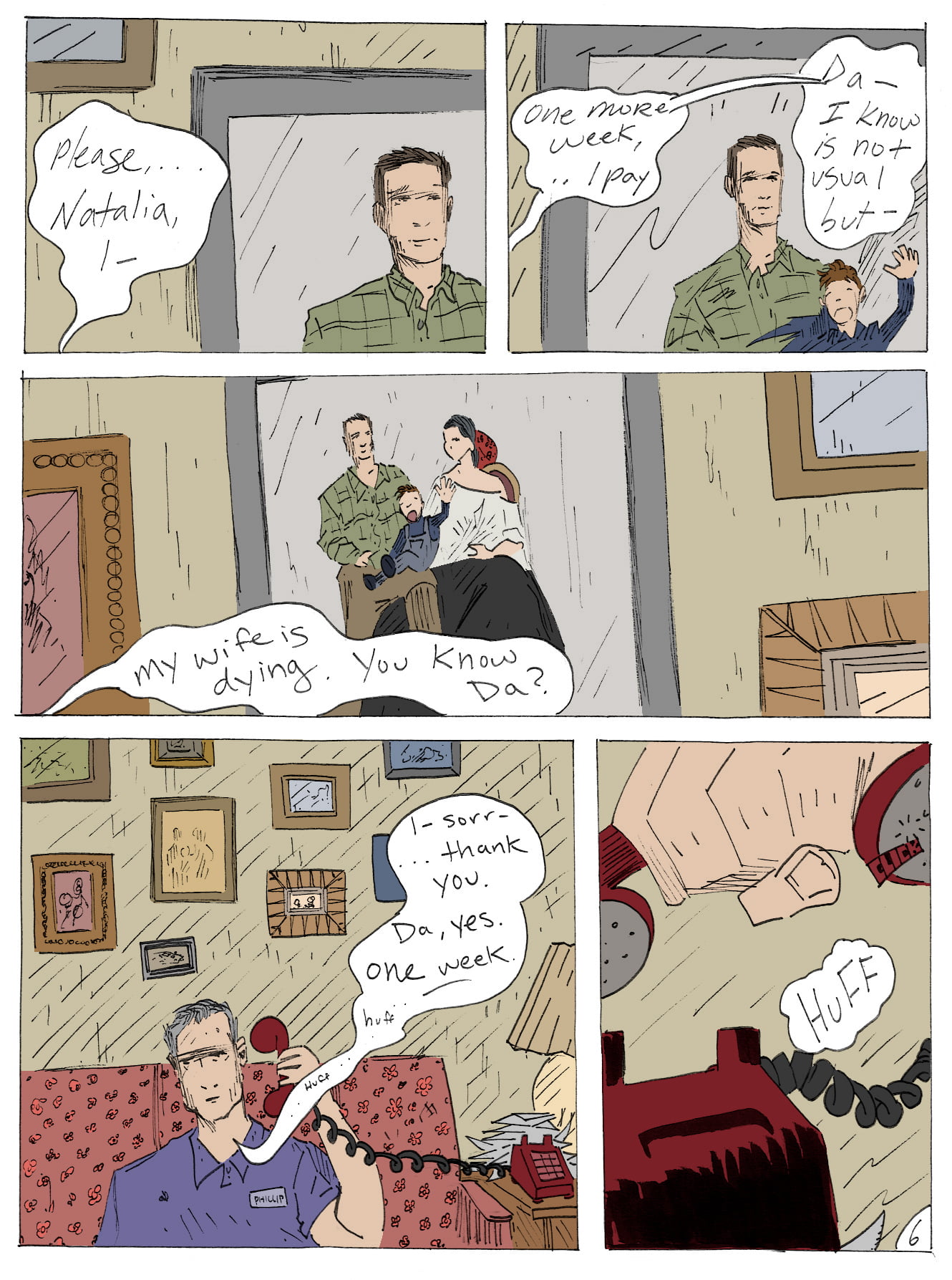 Tales from the Noisy Water | Old Times, by Luke Fleishman: Page 6