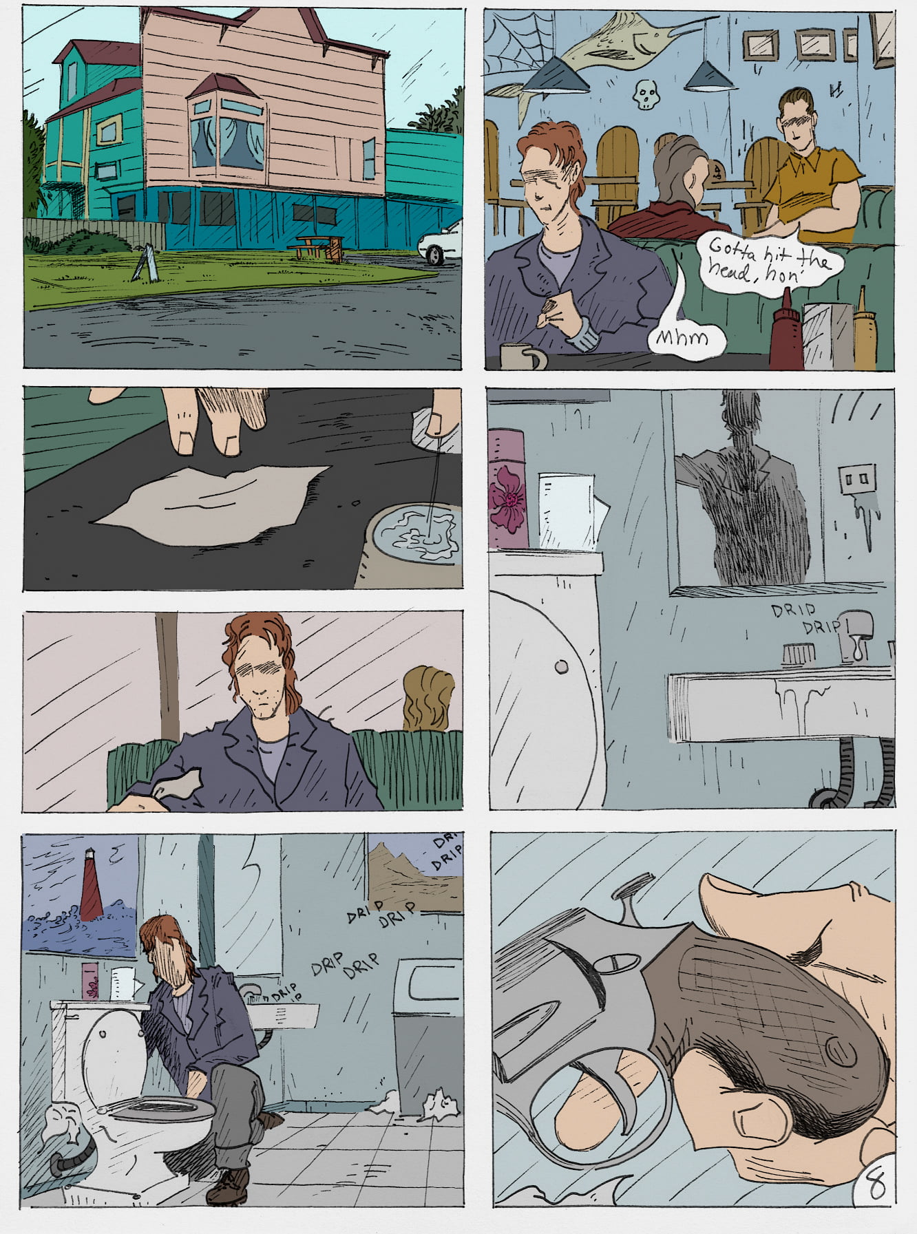 Tales from the Noisy Water | Old Times, by Luke Fleishman: Page 8